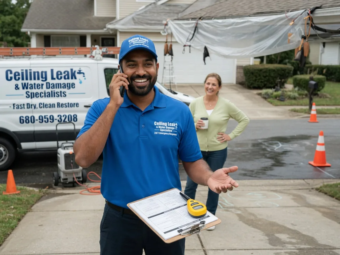 Ceiling Leak Cleanup Eastport, NY FAQs